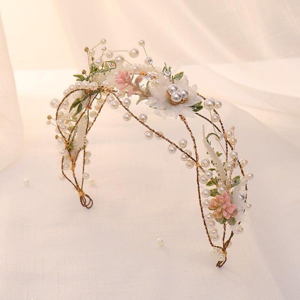 hair clips & barrettes bridal headband with pearl flowers charming wedding accessories special decorations korean style bride hearpiece ea, Golden;silver
hair clips & barrettes bridal headband with pearl flowers charming wedding accessories special decorations korean style bride hearpiece ea, Golden;silver