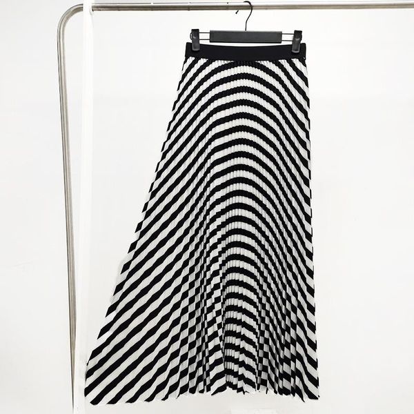 skirts pleated skirt length women's elastic waist 2021 fashion stripe long, Black
skirts pleated skirt length women's elastic waist 2021 fashion stripe long, Black