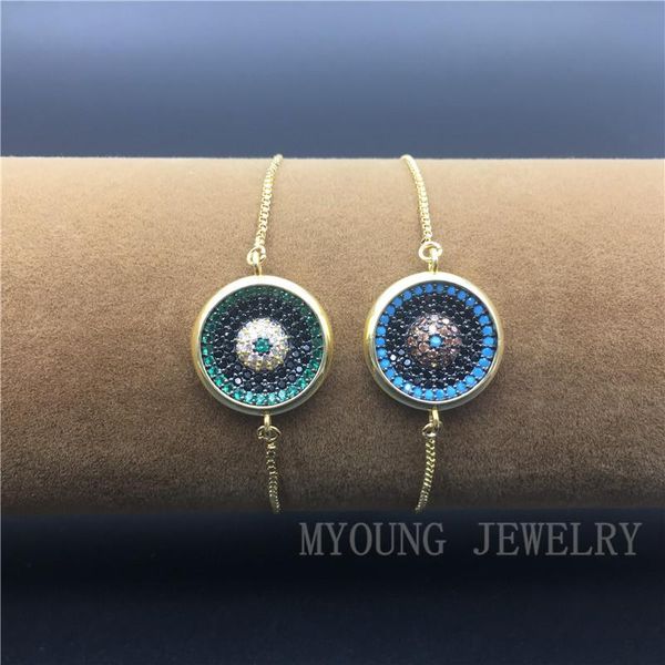 turkish style round micro pave cz zircon charm multicolor bracelet with adjustable golden chain jewelry pulseira feminina link,, Black
turkish style round micro pave cz zircon charm multicolor bracelet with adjustable golden chain jewelry pulseira feminina link,, Black