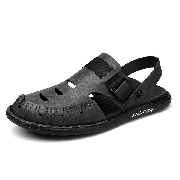 sandals herren transpirables sandel cuir sandals-men cuire de masculino sandali summer for vietnam beach couro erkek playa ete, Black
sandals herren transpirables sandel cuir sandals-men cuire de masculino sandali summer for vietnam beach couro erkek playa ete, Black