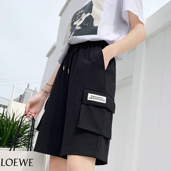 plus size cargo pants summer womens short sport belted casual loose high waist hip hop with pockets, White;black
plus size cargo pants summer womens short sport belted casual loose high waist hip hop with pockets, White;black