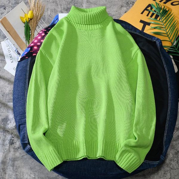 men's sweaters autumn winter 2021 high-neck warm bottoming casual loose knitwear pullover turtleneck sweater couple, White;black
men's sweaters autumn winter 2021 high-neck warm bottoming casual loose knitwear pullover turtleneck sweater couple, White;black