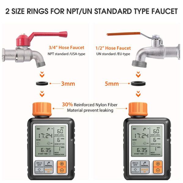 garden watering timer 3 inch automatic irrigation household irrigation faucet controller sprinkler supplies equipments
garden watering timer 3 inch automatic irrigation household irrigation faucet controller sprinkler supplies equipments