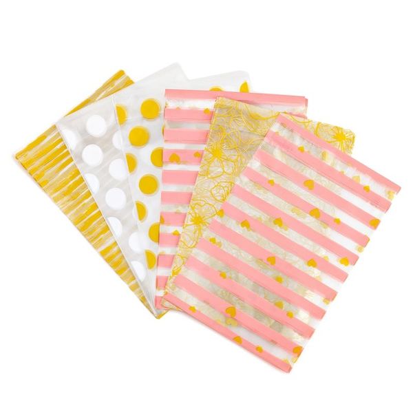 storage bags 100 pieces of baking packaging bag luxury golden flat mouth self-supporting biscuit candy
storage bags 100 pieces of baking packaging bag luxury golden flat mouth self-supporting biscuit candy