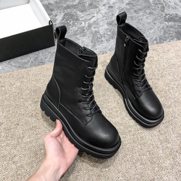 boots 2021 leisure women's fashionable motorcycle street fashion british, Black
boots 2021 leisure women's fashionable motorcycle street fashion british, Black
