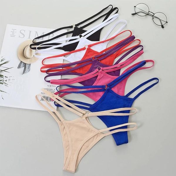 cotton women g-string thong double thin belt hollow underwear soft low rise briefs female lingerie women's panties, Black;pink
cotton women g-string thong double thin belt hollow underwear soft low rise briefs female lingerie women's panties, Black;pink