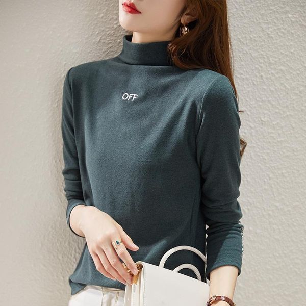 women's sweaters half turtleneck dralon bottoming shirt spring autumn underwear 2021 long sleeve design sense niche top, White;black
women's sweaters half turtleneck dralon bottoming shirt spring autumn underwear 2021 long sleeve design sense niche top, White;black