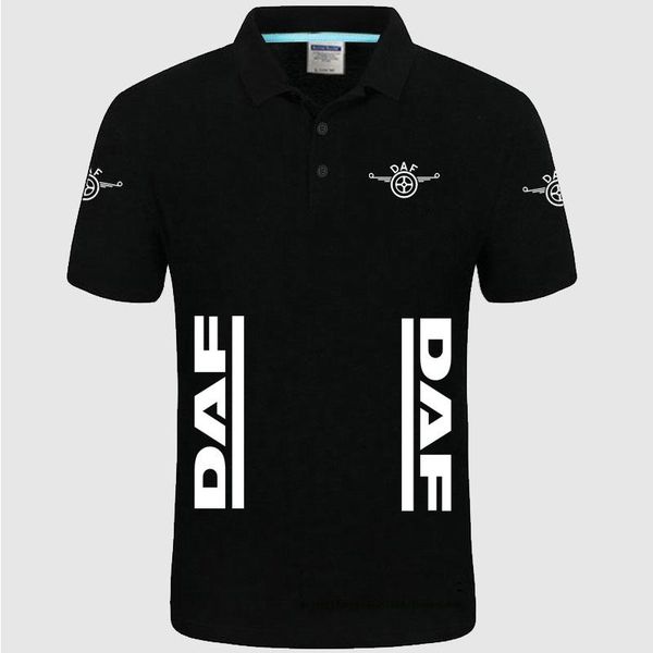 men's polos shirts summer brand daf logo short sleeve shirt fashion casual solid, White;black
men's polos shirts summer brand daf logo short sleeve shirt fashion casual solid, White;black