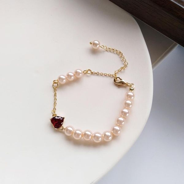 bangle baroque pearl bracelet heart-shaped female beaded red korean retro kshmir 2021 20cm women geometric punk bezel setting, Black
bangle baroque pearl bracelet heart-shaped female beaded red korean retro kshmir 2021 20cm women geometric punk bezel setting, Black