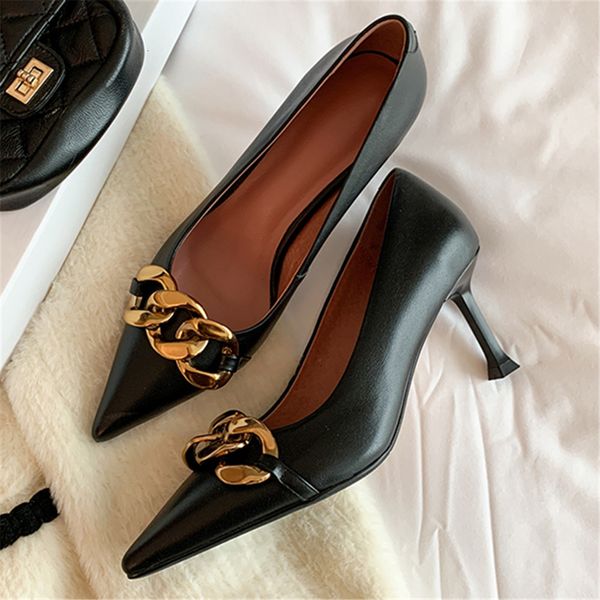 dress shoes fashion pointed to genuine leather bombs of women sliding into thin heels more size 34-41 dress party shoes handmade ewd5, Black
dress shoes fashion pointed to genuine leather bombs of women sliding into thin heels more size 34-41 dress party shoes handmade ewd5, Black