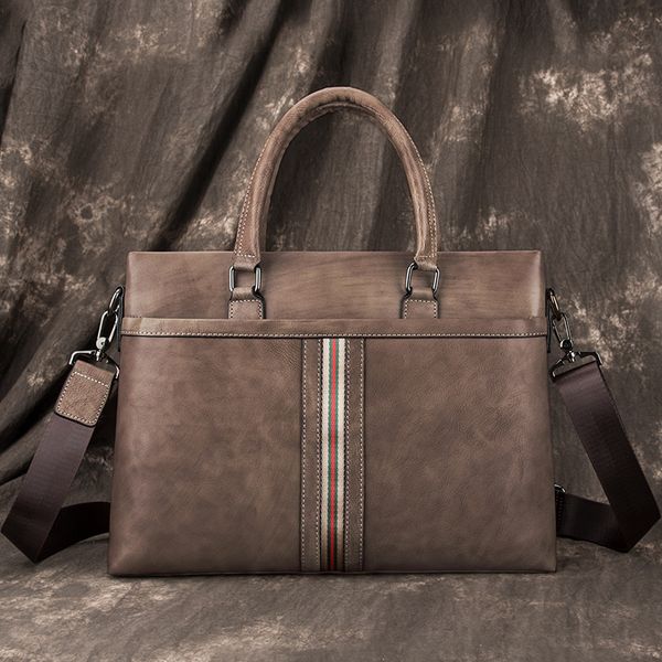 briefcase men's business simple bag leather messenger single shoulder hand fashion
briefcase men's business simple bag leather messenger single shoulder hand fashion