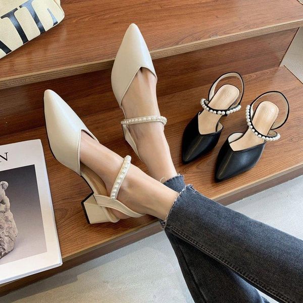 comfort shoes for women block heels pearl sandals suit female beige chunky clear high pointed 2021 black spring fashion closed dress
comfort shoes for women block heels pearl sandals suit female beige chunky clear high pointed 2021 black spring fashion closed dress