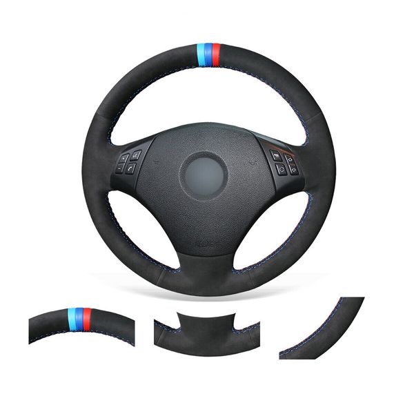 diy custom soft black suede steering wheel cover for bmw 3 series e90 e91 e92 e93 2006-2011
diy custom soft black suede steering wheel cover for bmw 3 series e90 e91 e92 e93 2006-2011
