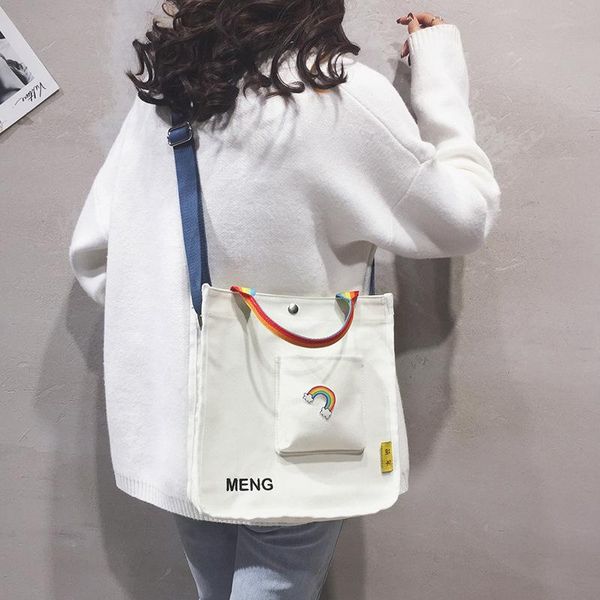 evening bags canvas big bag female 2021 korean girl shoulder student class messenger for women handbag
evening bags canvas big bag female 2021 korean girl shoulder student class messenger for women handbag