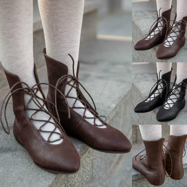 boots men's and women's plus size short lace retro european american style combat for women fur, Black
boots men's and women's plus size short lace retro european american style combat for women fur, Black