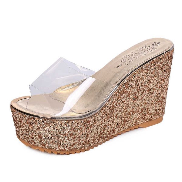 slippers summer transparent cunts platform sandals women mode high heel shoes women's size 34-40 1mcw, Black
slippers summer transparent cunts platform sandals women mode high heel shoes women's size 34-40 1mcw, Black