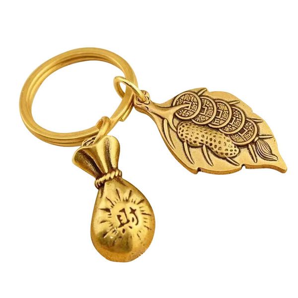 keychains brass yiye shengcai keychain pendant, fortune bucket, bag car men and women, Silver
keychains brass yiye shengcai keychain pendant, fortune bucket, bag car men and women, Silver