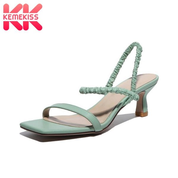 kemekiss arrival women sandals shoes design pleat wineglass heels nice genuine leather footwear size 33-40, Black
kemekiss arrival women sandals shoes design pleat wineglass heels nice genuine leather footwear size 33-40, Black