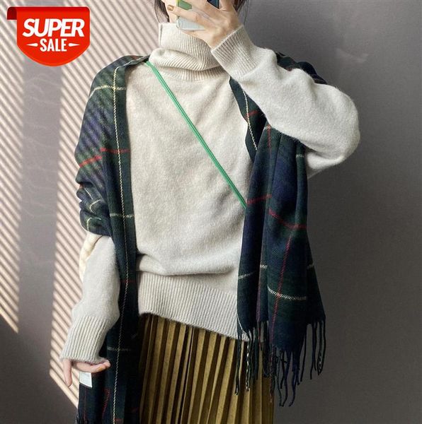zhi chuxi turtleneck sweater women's solid color loose korean style knit wearing a hedging thick sz621 #nr0v, Black;gray
zhi chuxi turtleneck sweater women's solid color loose korean style knit wearing a hedging thick sz621 #nr0v, Black;gray