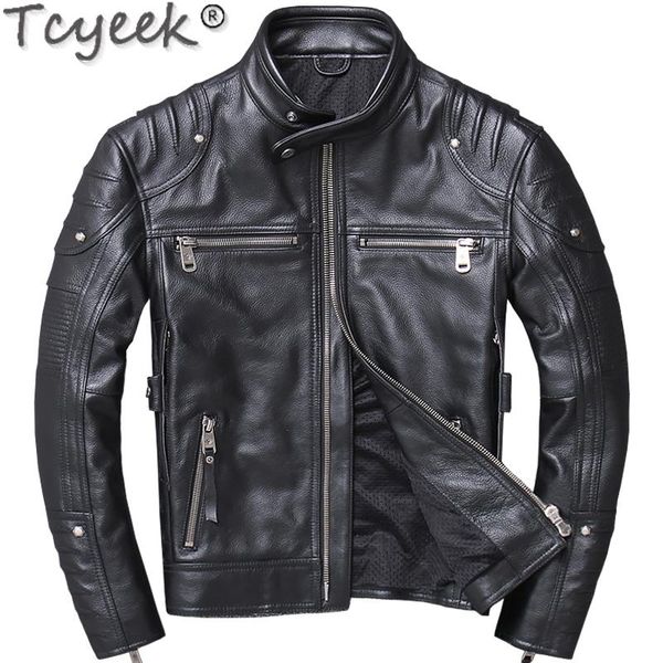 men's leather & faux tcyeek 2021 black men american motorcycle jacket plus size xxxxxl genuine cowhide russian slim fit biker's co
men's leather & faux tcyeek 2021 black men american motorcycle jacket plus size xxxxxl genuine cowhide russian slim fit biker's co
