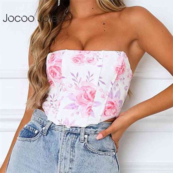 women elegant floral print tanks summer corset strapless crop backless tube skinny y2k tank 210416, White
women elegant floral print tanks summer corset strapless crop backless tube skinny y2k tank 210416, White
