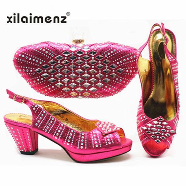 dress shoes 2021 fuchsia arrival ladies italian and bag set decorated with rhinestone matching for women, Black
dress shoes 2021 fuchsia arrival ladies italian and bag set decorated with rhinestone matching for women, Black