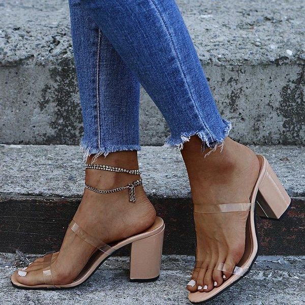 sandals women summer 2021 high heel slippers slip on open toe casual outdoor narrow band slides, Black
sandals women summer 2021 high heel slippers slip on open toe casual outdoor narrow band slides, Black