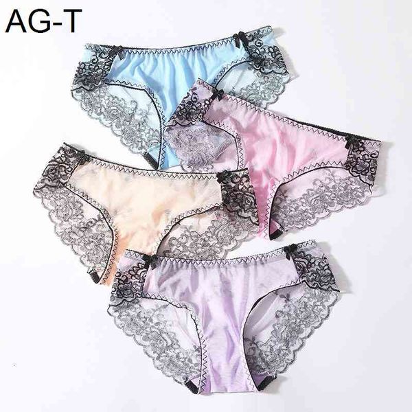 new style underwear embroidery lace ee transparent mesh low waist seamless cotton crotch women's briefs, Black;pink
new style underwear embroidery lace ee transparent mesh low waist seamless cotton crotch women's briefs, Black;pink