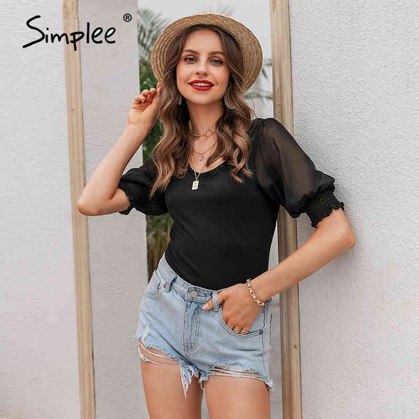 one piece bodysuits women summer short puff sleeve chiffon bodysuit elegant bodycon ladies t shirt 210414, Black;white
one piece bodysuits women summer short puff sleeve chiffon bodysuit elegant bodycon ladies t shirt 210414, Black;white
