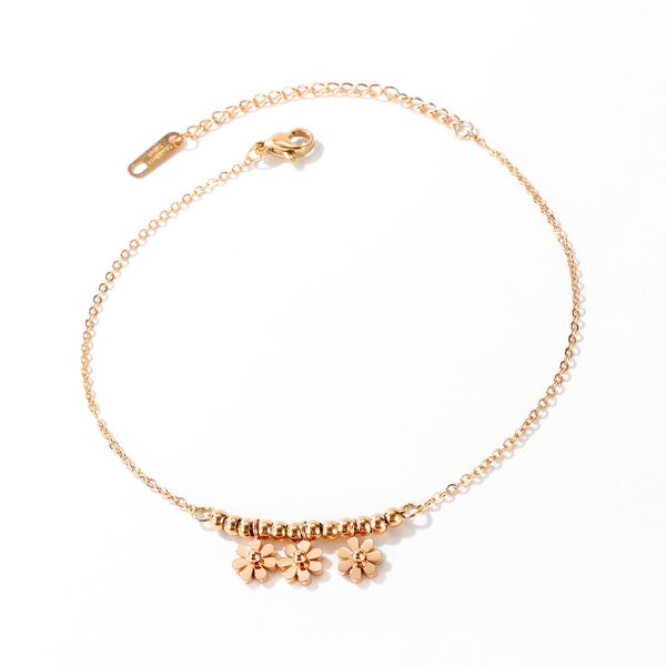 fami daisy titanium steel anklet female ins simple wild summer foot jewelry korean version foot chain, Red;blue
fami daisy titanium steel anklet female ins simple wild summer foot jewelry korean version foot chain, Red;blue