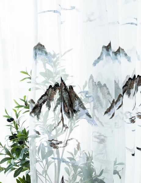 old chinese style landscape painting tulle curtain mesh fabric sheer for living room bedroom classic home decoration & drapes
old chinese style landscape painting tulle curtain mesh fabric sheer for living room bedroom classic home decoration & drapes