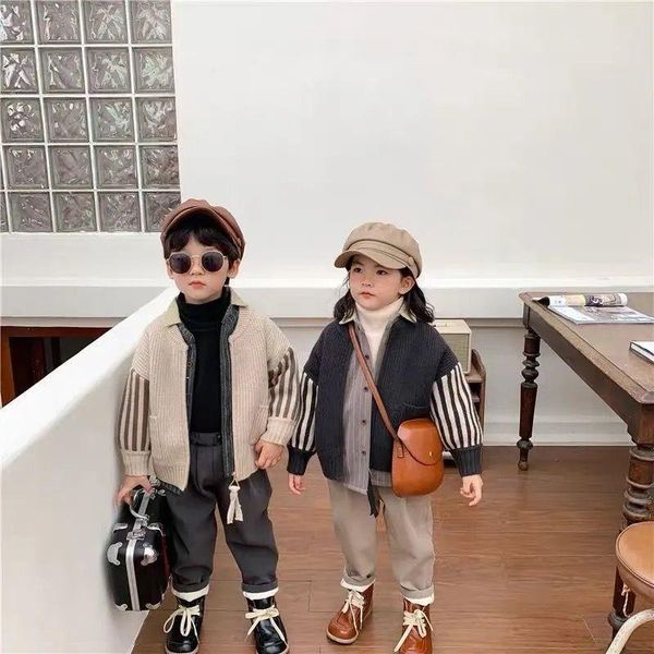 pullover girls sweater wool coat outwear 2022 zipper thicken warm winter autumn knitting plus size school children's clothing, Blue
pullover girls sweater wool coat outwear 2022 zipper thicken warm winter autumn knitting plus size school children's clothing, Blue