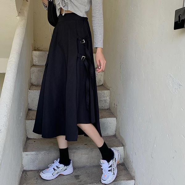 skirts elastic waist long skirt women lace up designer gothic punk black big pockets a-line loose summer plus size x321
skirts elastic waist long skirt women lace up designer gothic punk black big pockets a-line loose summer plus size x321