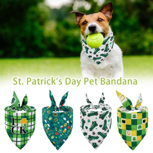 st. patrick's day pet bandanas lucky shamrock bandanna reversible triangle bibs scarf for dogs cats pets animals dog apparel
st. patrick's day pet bandanas lucky shamrock bandanna reversible triangle bibs scarf for dogs cats pets animals dog apparel