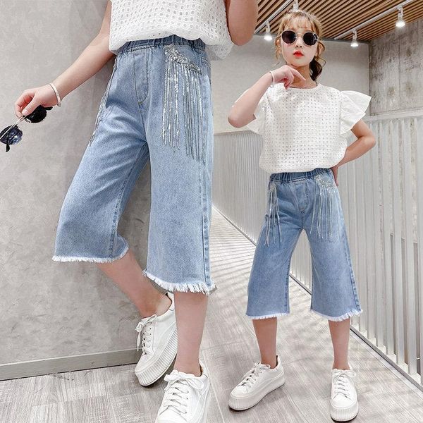 teen girls short jeans with sequined tassel summer arrivals fashion korean thin denim middle pants for kids 4-13yrs shorts, Black
teen girls short jeans with sequined tassel summer arrivals fashion korean thin denim middle pants for kids 4-13yrs shorts, Black