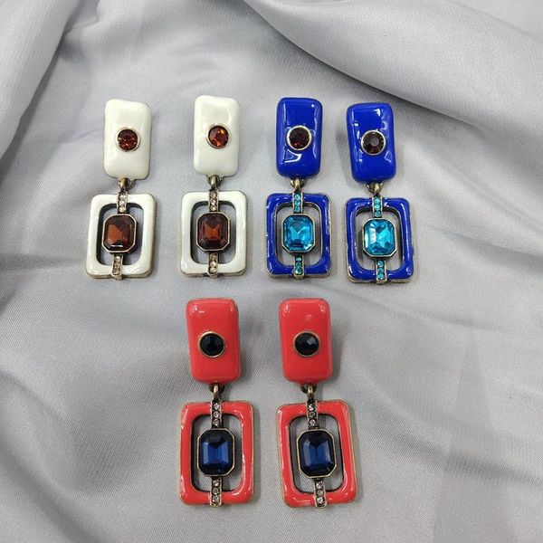 stud european and american jewelry earrings trendy fashion drip glazed glass female d98, Golden;silver
stud european and american jewelry earrings trendy fashion drip glazed glass female d98, Golden;silver
