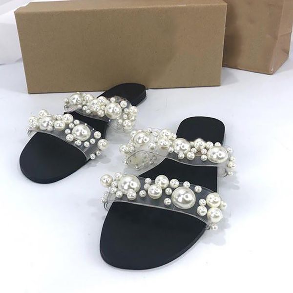 2021 women bohemian pearl slippers flat bottom sandals summer open toe ladies shoes crystal flip flops shoes chaussure femme dfhjsdoirhyuoi, Black
2021 women bohemian pearl slippers flat bottom sandals summer open toe ladies shoes crystal flip flops shoes chaussure femme dfhjsdoirhyuoi, Black