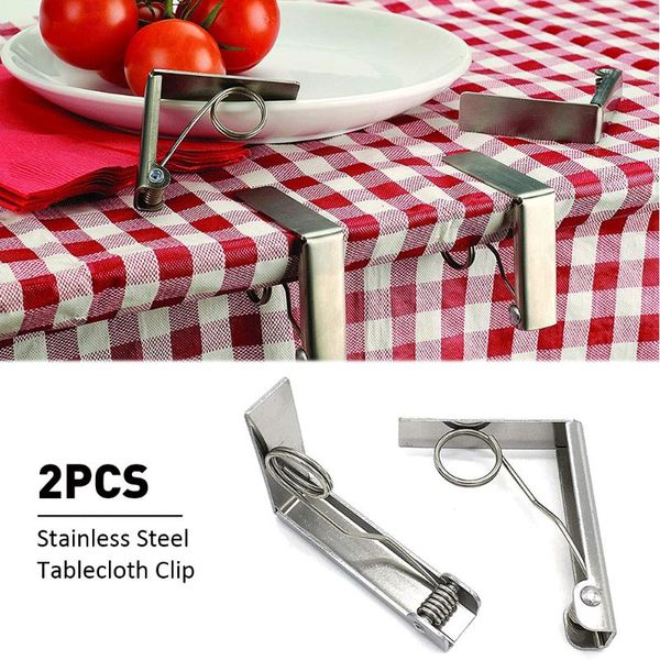 Tablecloth Clips Stainless Steel Table High-Strength Thick Elastic Large-Diameter Clamps 6CM For Outdoor And Indoor Bag
Tablecloth Clips Stainless Steel Table High-Strength Thick Elastic Large-Diameter Clamps 6CM For Outdoor And Indoor Bag