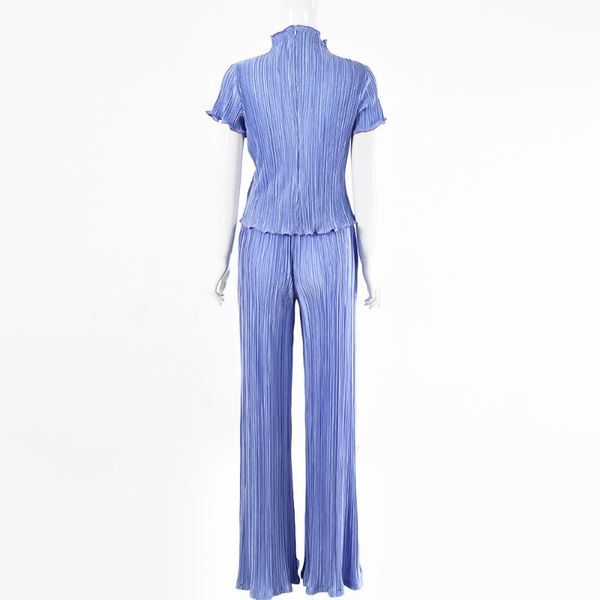 women's tracksuits chiffon tracksuit women blue chic short sleeve turtleneck tshirt high waist loose pants casual 2 piece sets womens o, Gray
women's tracksuits chiffon tracksuit women blue chic short sleeve turtleneck tshirt high waist loose pants casual 2 piece sets womens o, Gray