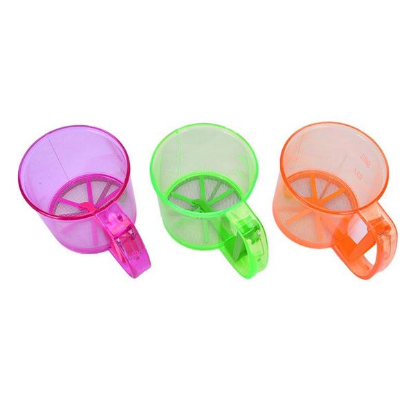 plastic flour sieve manual cup fine powder frosting sugar home kitchen baking & pastry tools
plastic flour sieve manual cup fine powder frosting sugar home kitchen baking & pastry tools