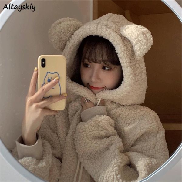women's hoodies & sweatshirts with hat women lovely thicker winter soft college girls ulzzang front pocket sweet womens hoodie, Black
women's hoodies & sweatshirts with hat women lovely thicker winter soft college girls ulzzang front pocket sweet womens hoodie, Black