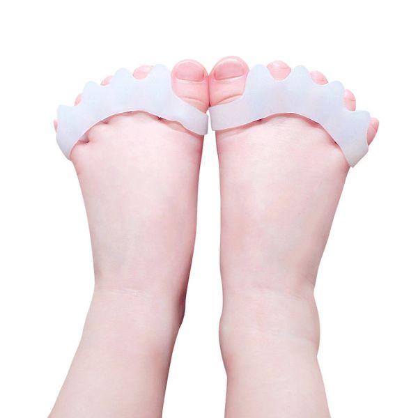 toe separator correction 2pcs hallux valgus corrector silicone orthopedic hammer straightener foot care tool
toe separator correction 2pcs hallux valgus corrector silicone orthopedic hammer straightener foot care tool