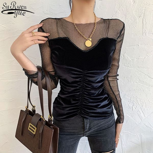 fashion korea mesh women blouse and office lady o neck elegant shirts long sleeve solid female clothing 12942 210427, White
fashion korea mesh women blouse and office lady o neck elegant shirts long sleeve solid female clothing 12942 210427, White