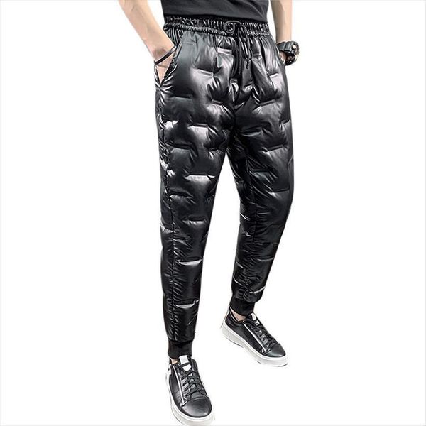 winter down cotton trousers youth women pant bright elastic lace up small feet casual warm pants, Black
winter down cotton trousers youth women pant bright elastic lace up small feet casual warm pants, Black