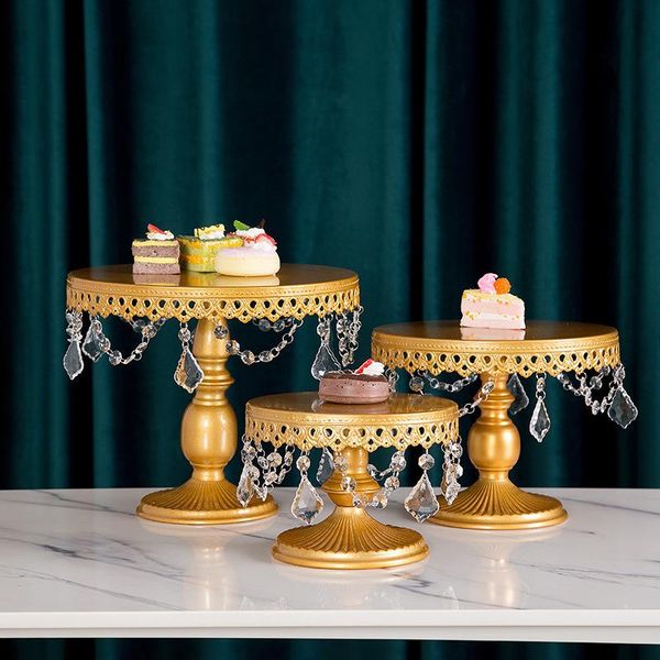 other bakeware 3-piece european style wrought iron cake stand dessert shop decoration crystal wedding golden pastry rack
other bakeware 3-piece european style wrought iron cake stand dessert shop decoration crystal wedding golden pastry rack