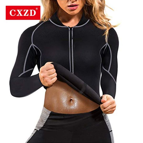 women's shapers cxzd waist trainer neoprene long sleeve suit fitness gym clothes shapewear slimming bodysuit workout for weight loss, Black;white
women's shapers cxzd waist trainer neoprene long sleeve suit fitness gym clothes shapewear slimming bodysuit workout for weight loss, Black;white