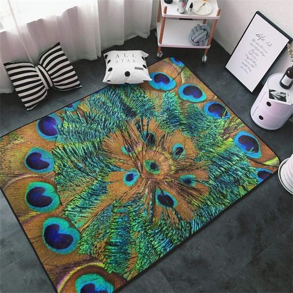 carpets peacock feather bedroom children's room play non-slip living carpet mats home decoration
carpets peacock feather bedroom children's room play non-slip living carpet mats home decoration