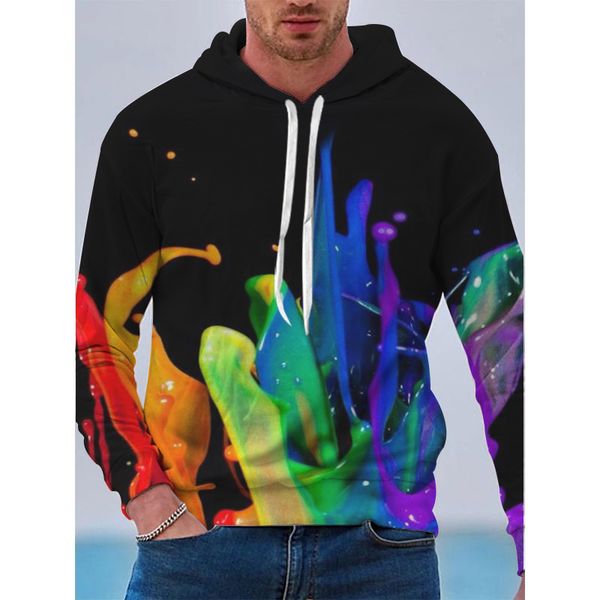 water splash pattern men s 3d printing hoodie visual impact party punk goth round neck american sweater hoodie, Black
water splash pattern men s 3d printing hoodie visual impact party punk goth round neck american sweater hoodie, Black