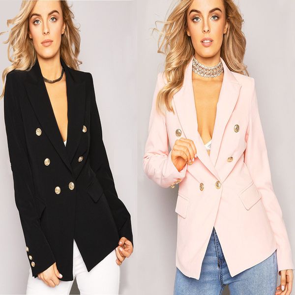 exquisite high-end suit simple personality one button casual coat autumn and winter women's top, White;black
exquisite high-end suit simple personality one button casual coat autumn and winter women's top, White;black