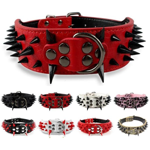 pet product for dog collar adjustable rubber leather scarf large pitbull mastiff boxer bully collars & leashes
pet product for dog collar adjustable rubber leather scarf large pitbull mastiff boxer bully collars & leashes